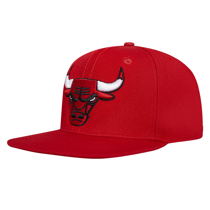 NBA CHICAGO BULLS CLASSIC LOGO UNISEX SNAPBACK HAT (RED) – Pro Standard