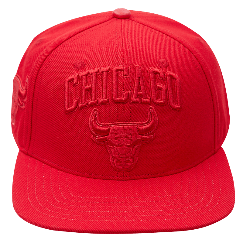 CHICAGO BULLS CLASSIC TRIPLE RED WOOL SNAPBACK  (TRIPLE RED)