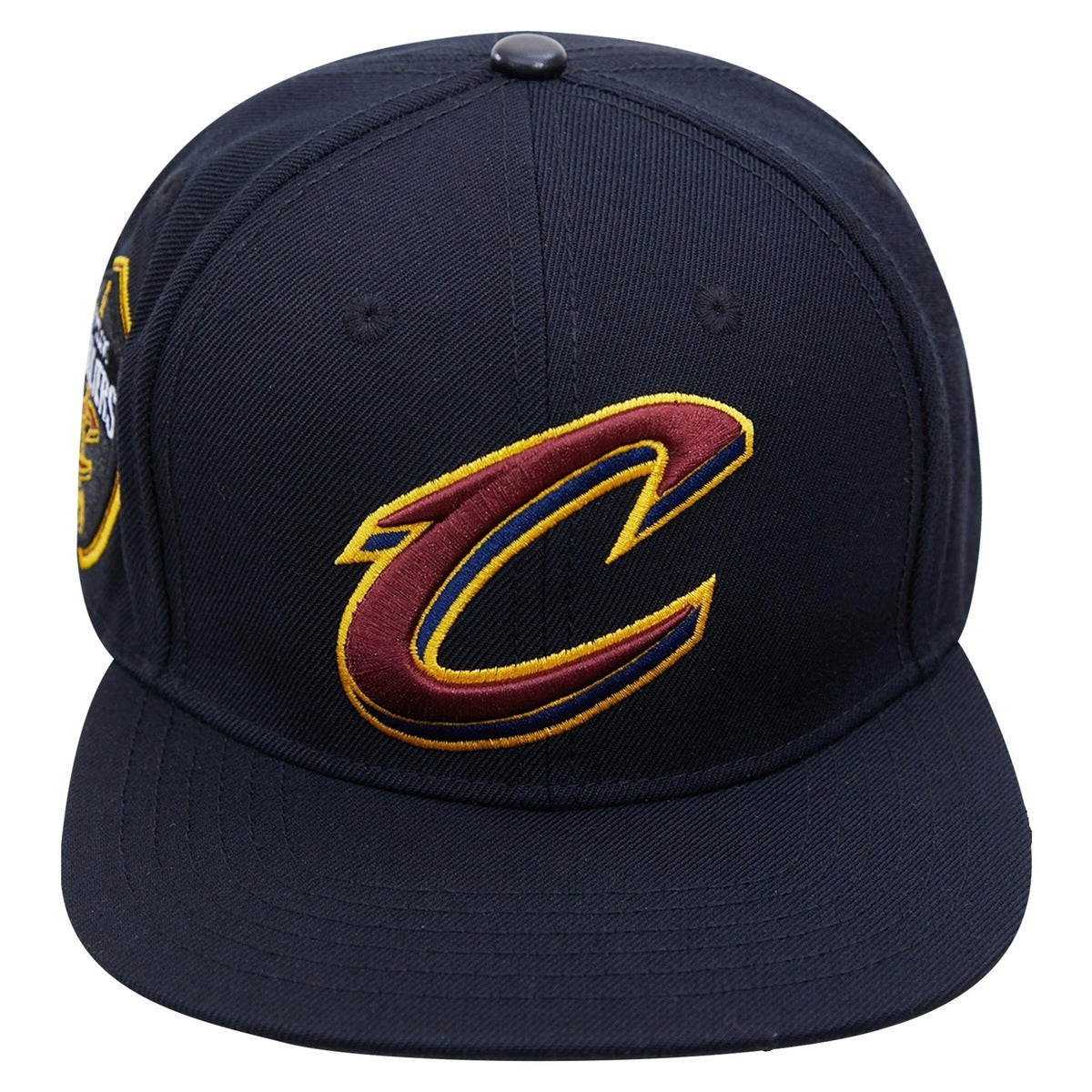 Cleveland Cavaliers 2T CLASSIC THROWBACK Burgundy-Gold Fitted Hat