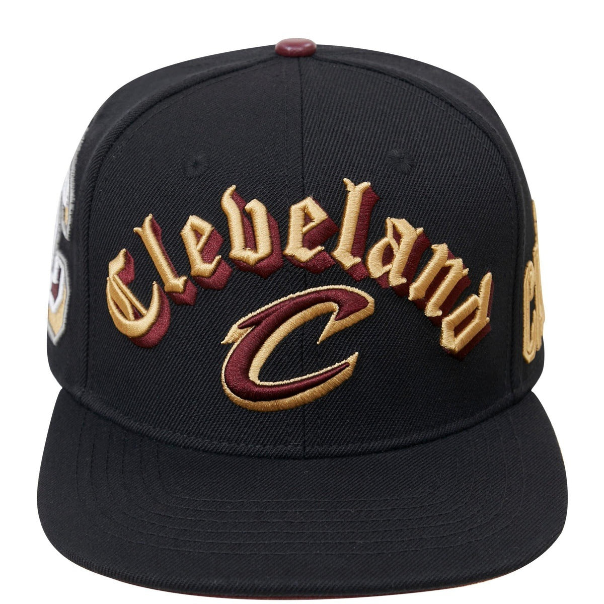 gold cleveland indians hat