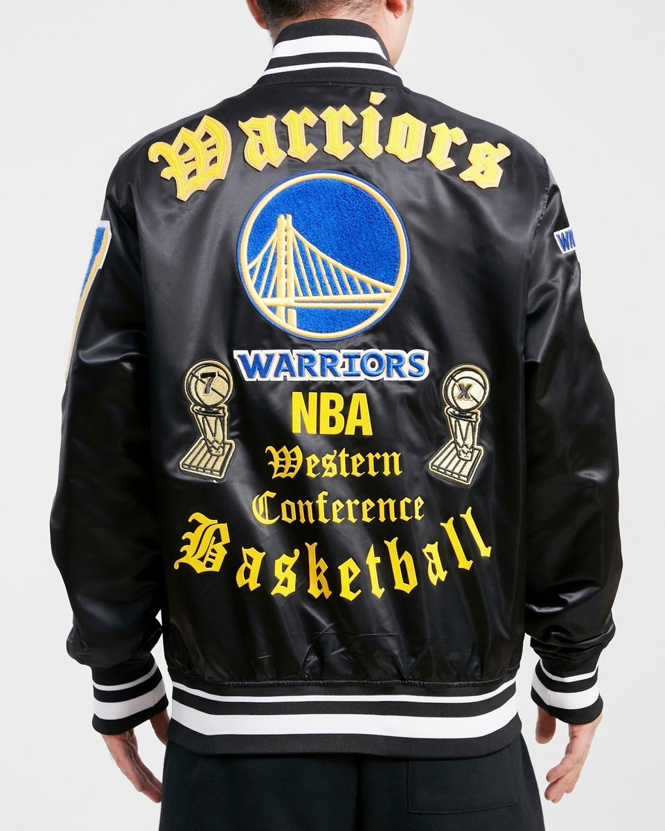 Warriors 2024 finals jacket