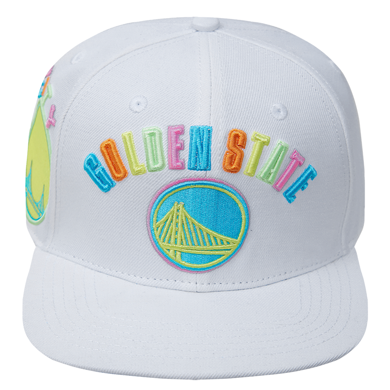 White top warriors hat