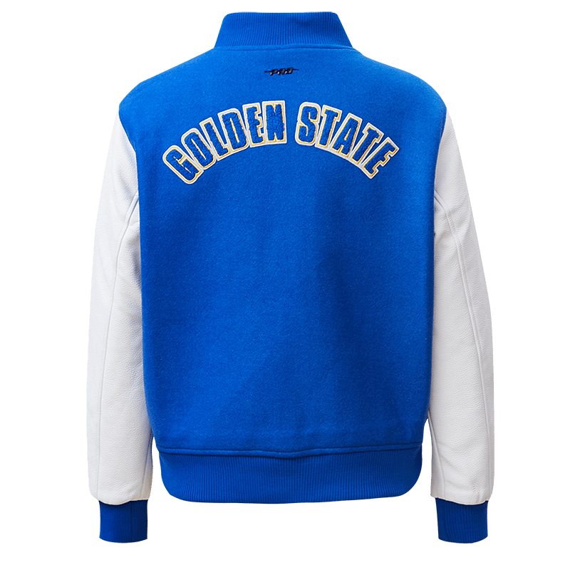 Golden State Warriors Pro Standard Chenille Team Pullover Hoodie - Royal