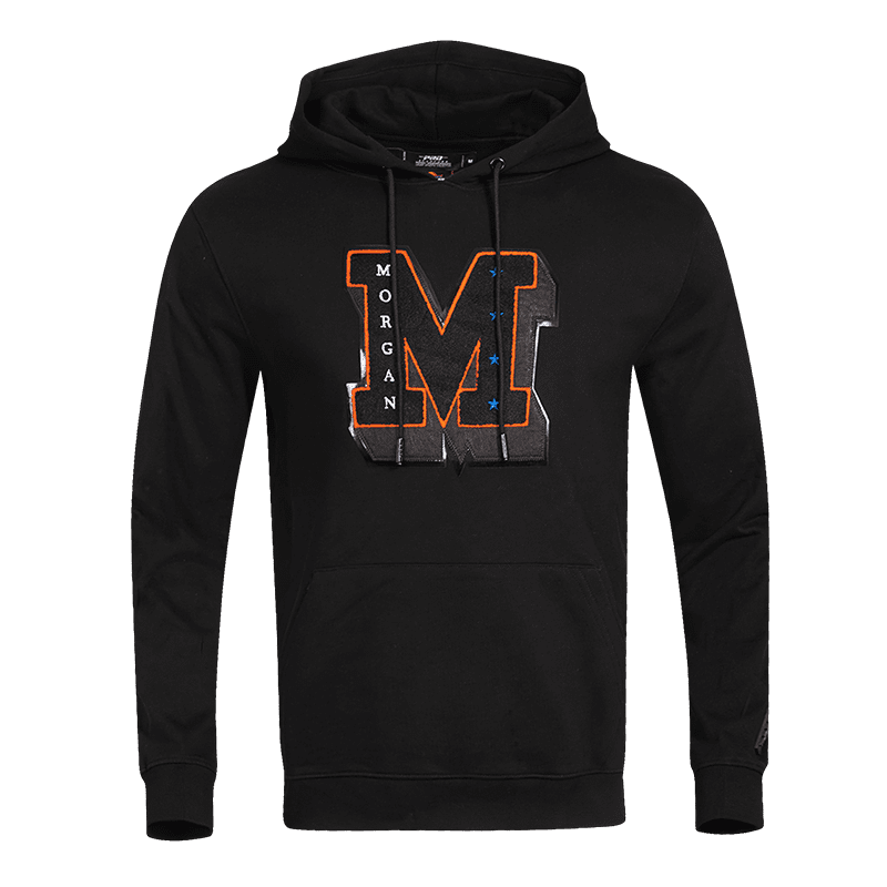 NBA MORGAN STATE UNIVERSITY ALL STAR LOGO MEN S PO HOODIE BLACK