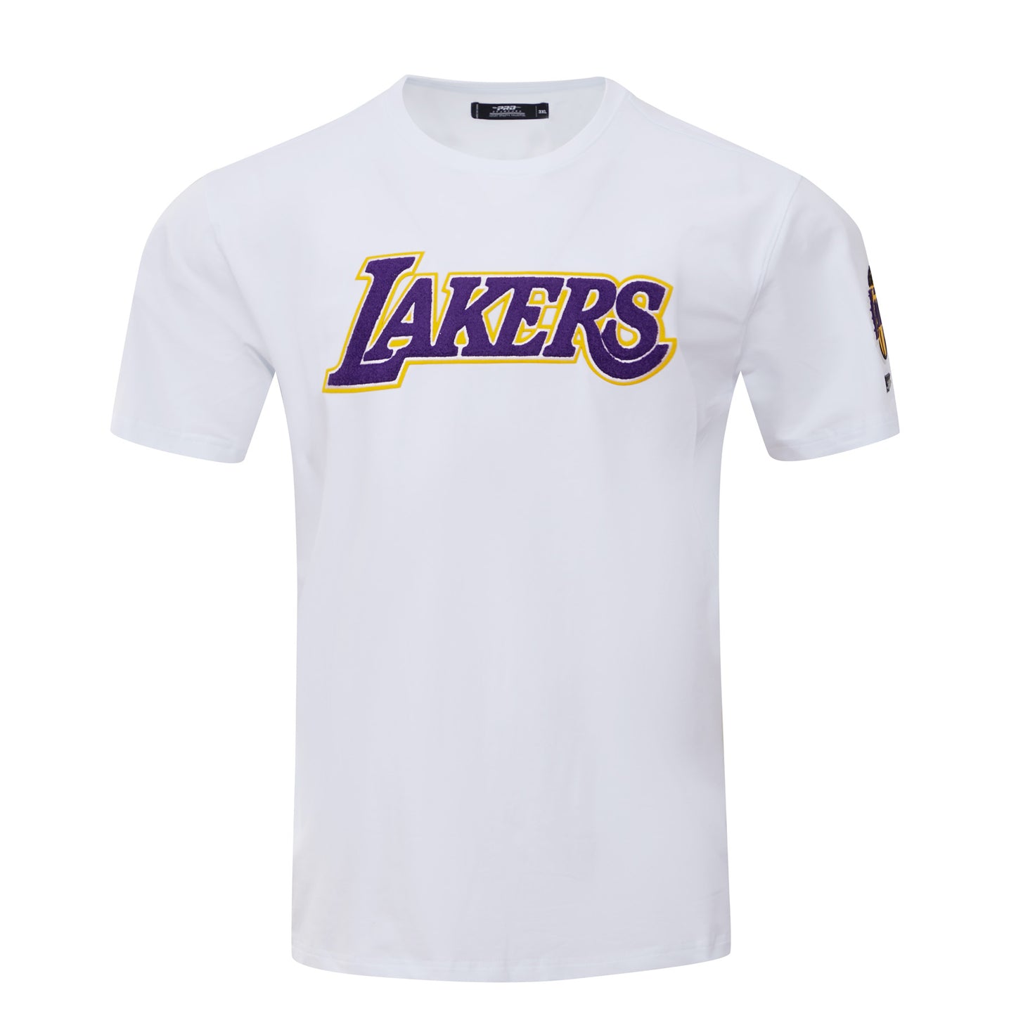 LOS ANGELES LAKERS  CLASSIC CHENILLE SJ TEE (WHITE)