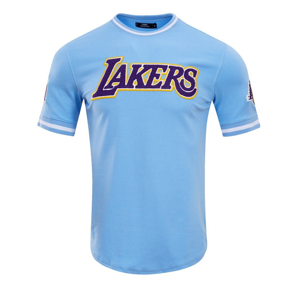 LOS ANGELES LAKERS CLASSIC CHENILLE DK TEE (YELLOW) – Pro Standard