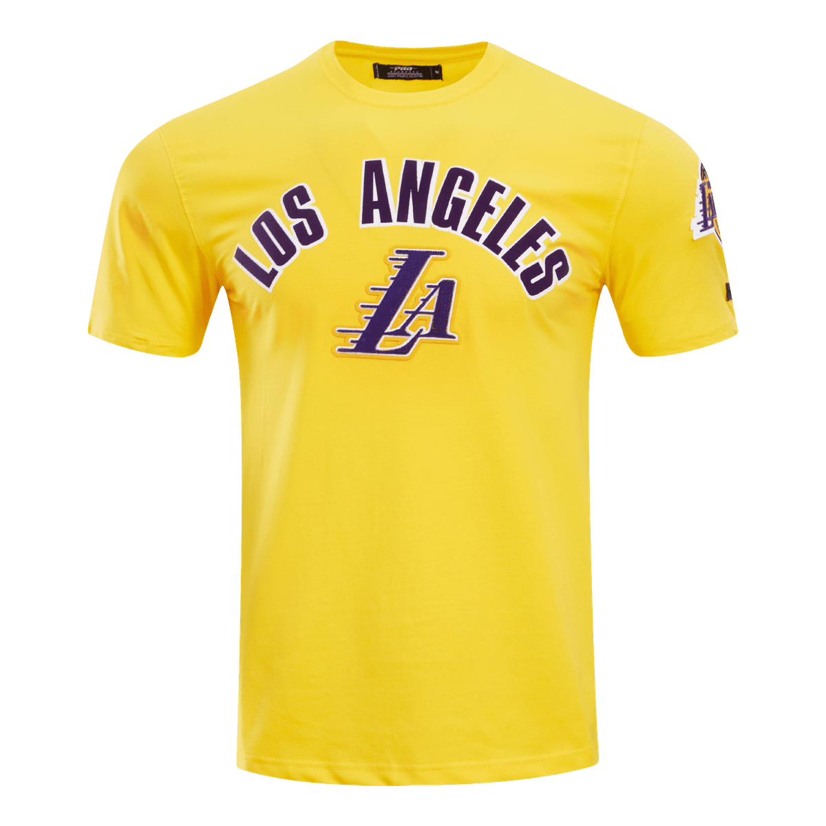 LOS ANGELES LAKERS CLASSIC BRISTLE SJ TEE (YELLOW) – Pro Standard