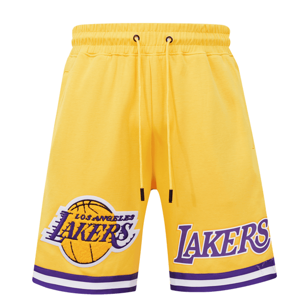 LOS ANGELES LAKERS CLASSIC CHENILLE DK SHORT (UNIVERSITY BLUE)