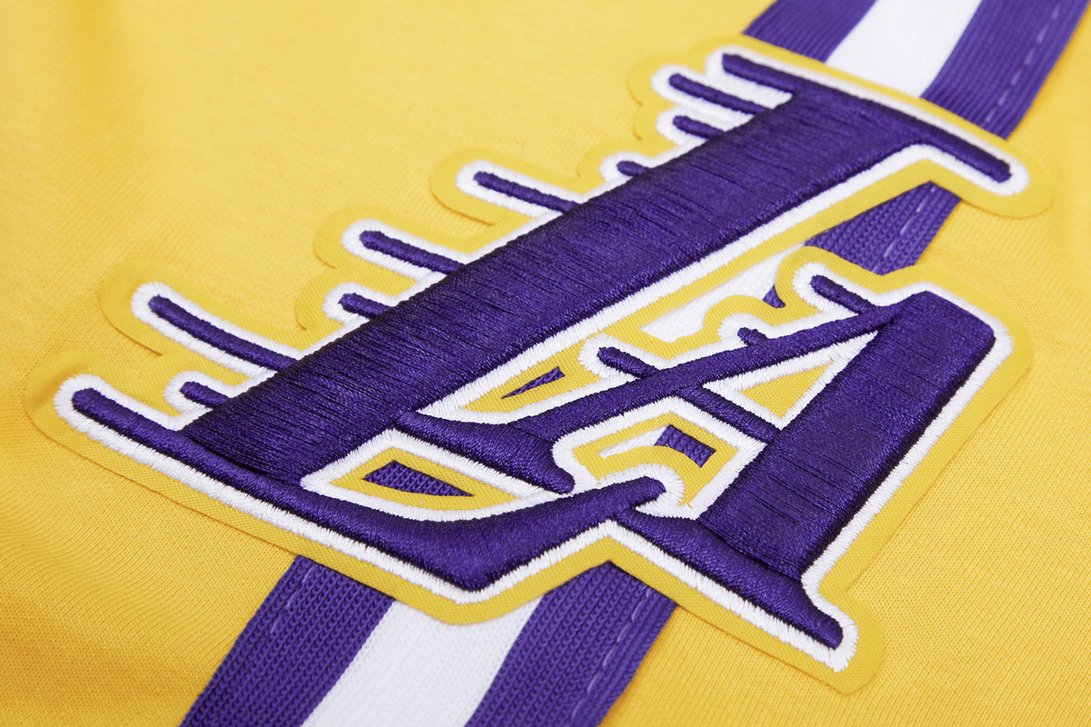 Los Angeles Lakers Biker Shorts Yellow/Multi