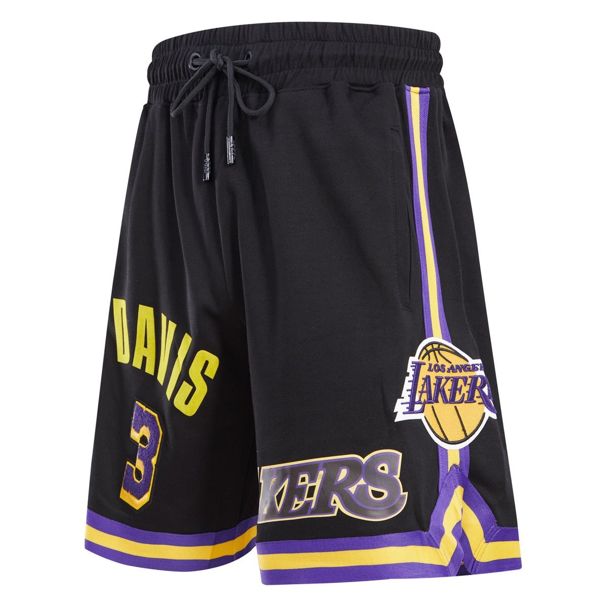 Men's Pro Standard Black NBA Los Angeles Lakers Pro Team Shorts