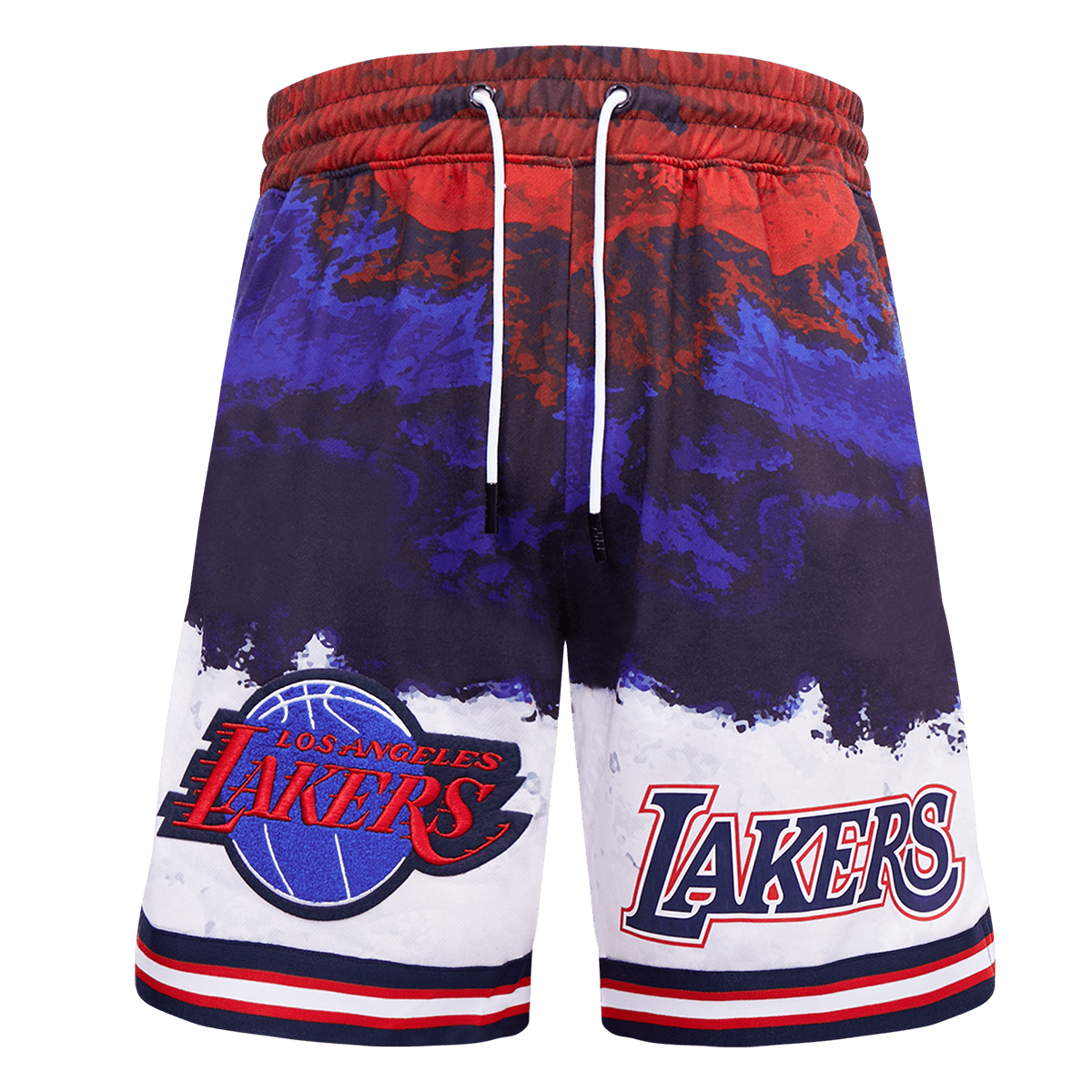 LOS ANGELES LAKERS LOGO PRO TEAM SHORT (RED/WHITE/BLUE)