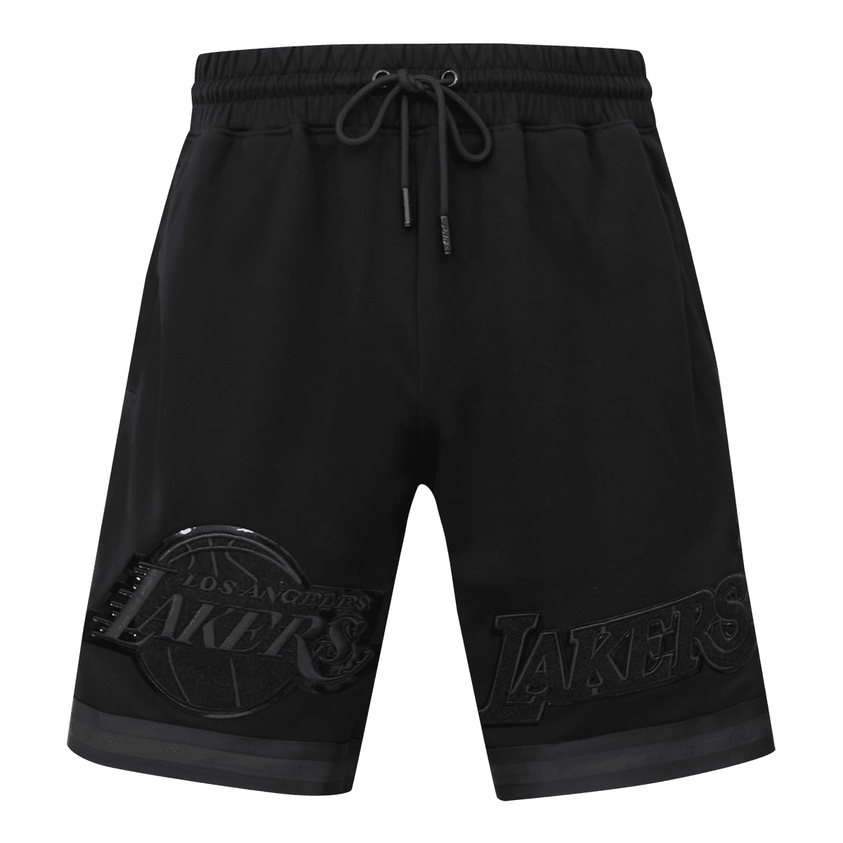 lakers black shorts