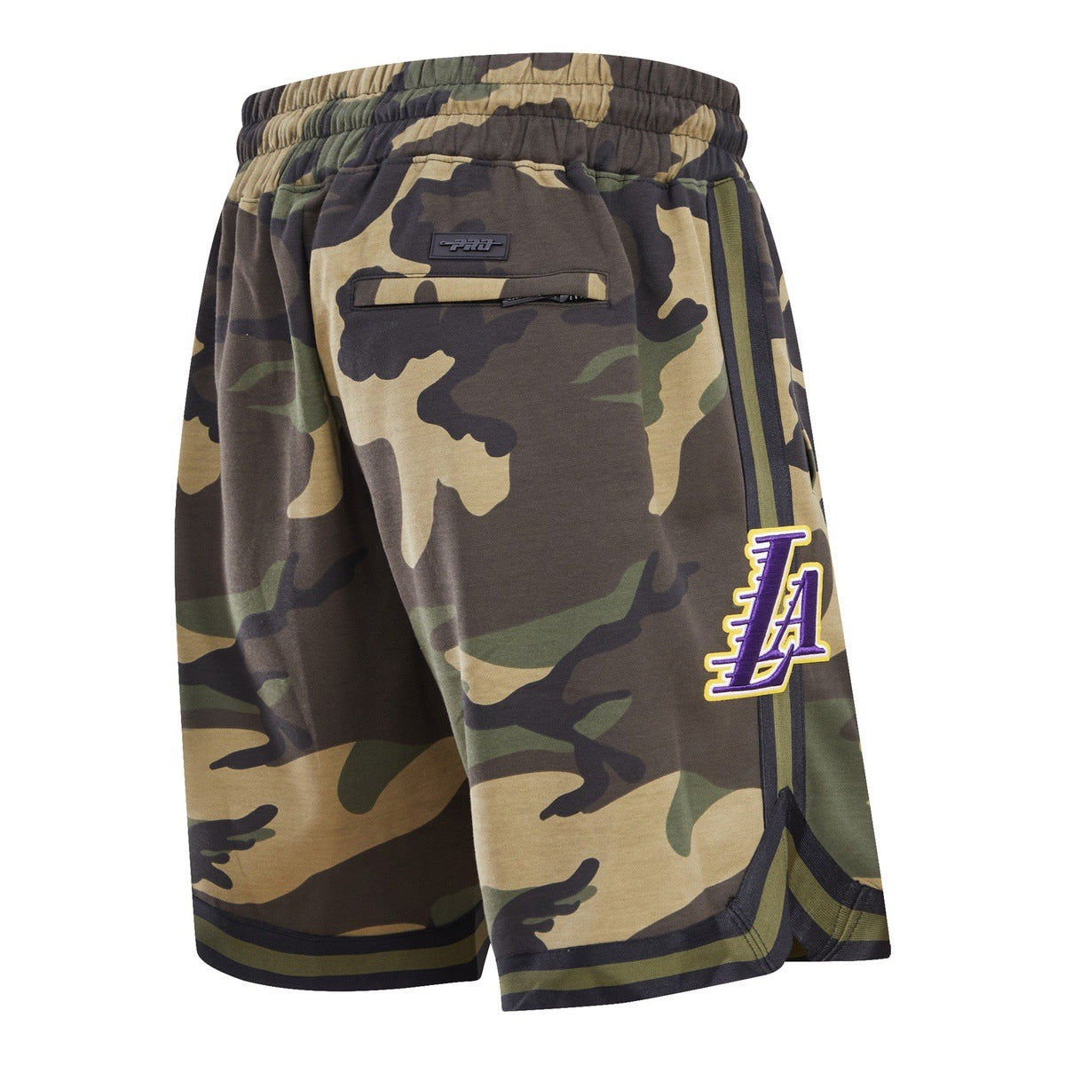 Shop Pro Standard Los Angeles Lakers Camo Logo Hoodie BLL552594-YLW yellow