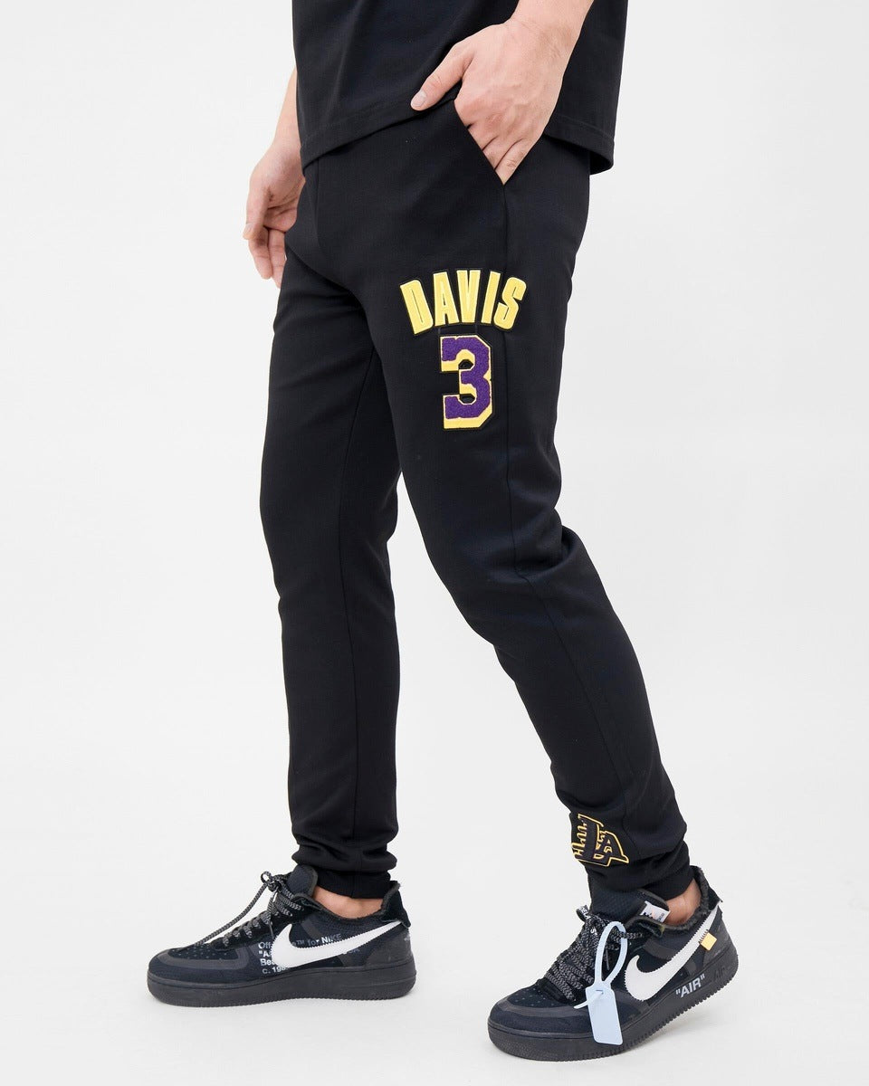NBA LOS ANGELES LAKERS DAVIS MEN´S JOGGER (BLACK)