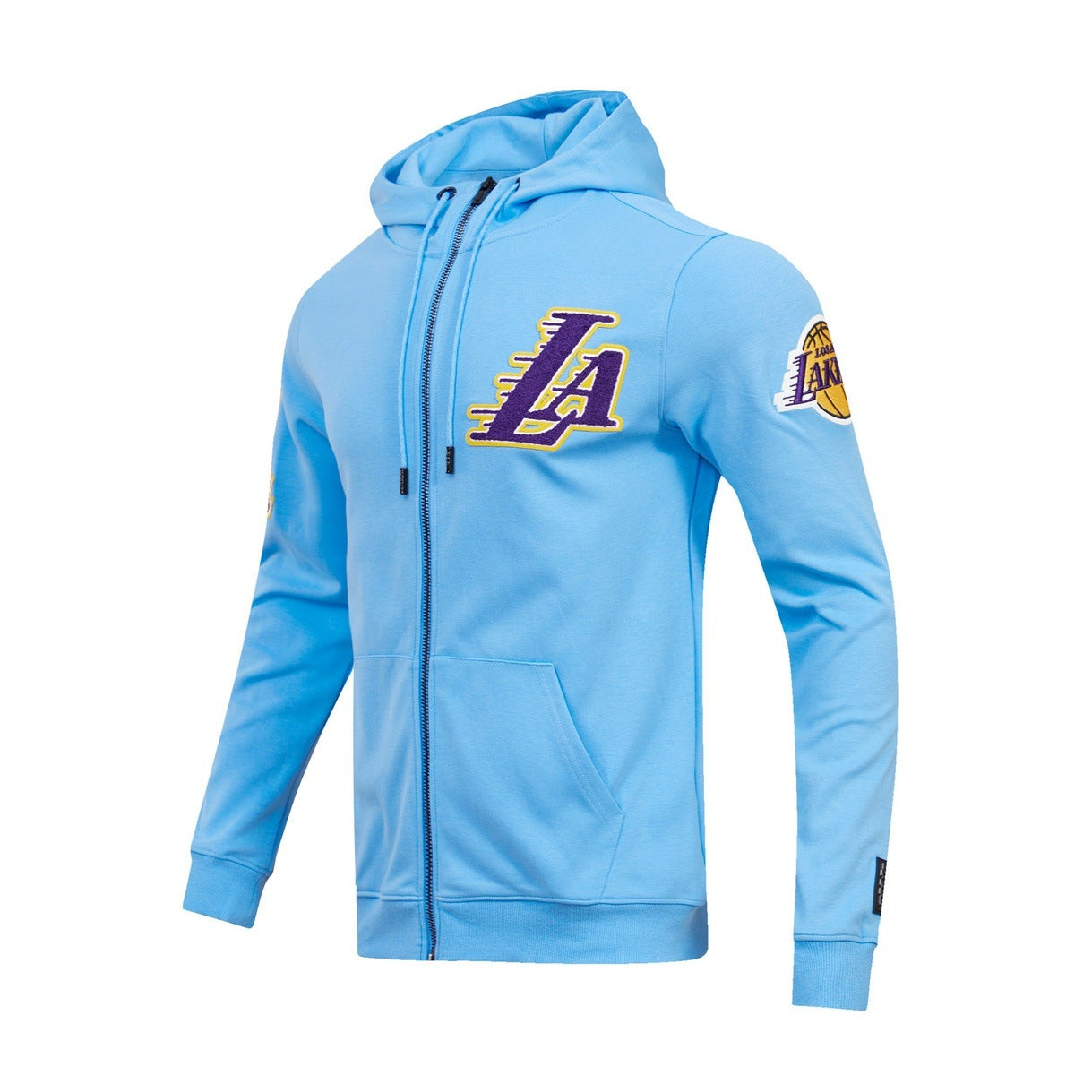 Lakers zip up discount hoodie