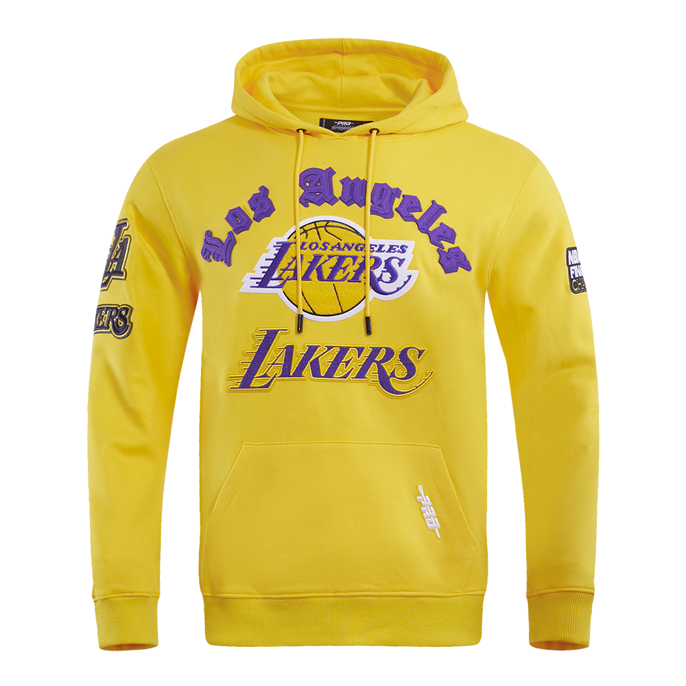 Shop Pro Standard Los Angeles Lakers Camo Logo Hoodie BLL552594-YLW yellow