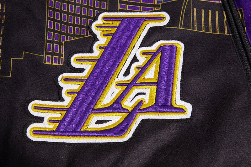 Los Angeles Lakers Pro Standard Black Varsity Jacket - Jacket Hub