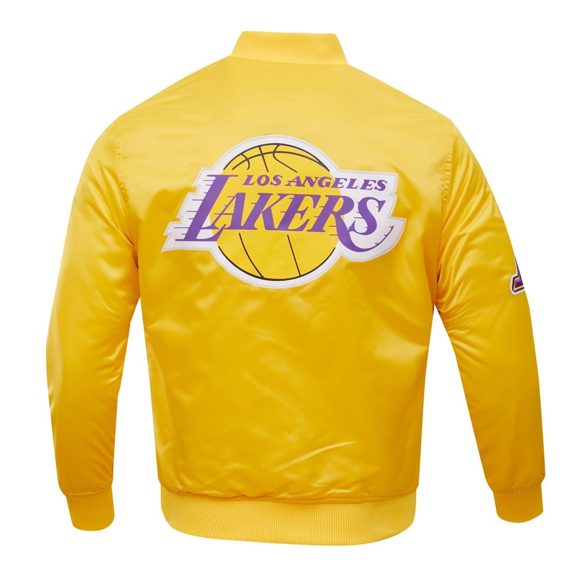 NBA LOS ANGELES LAKERS BIG LOGO MEN'S SATIN JACKET