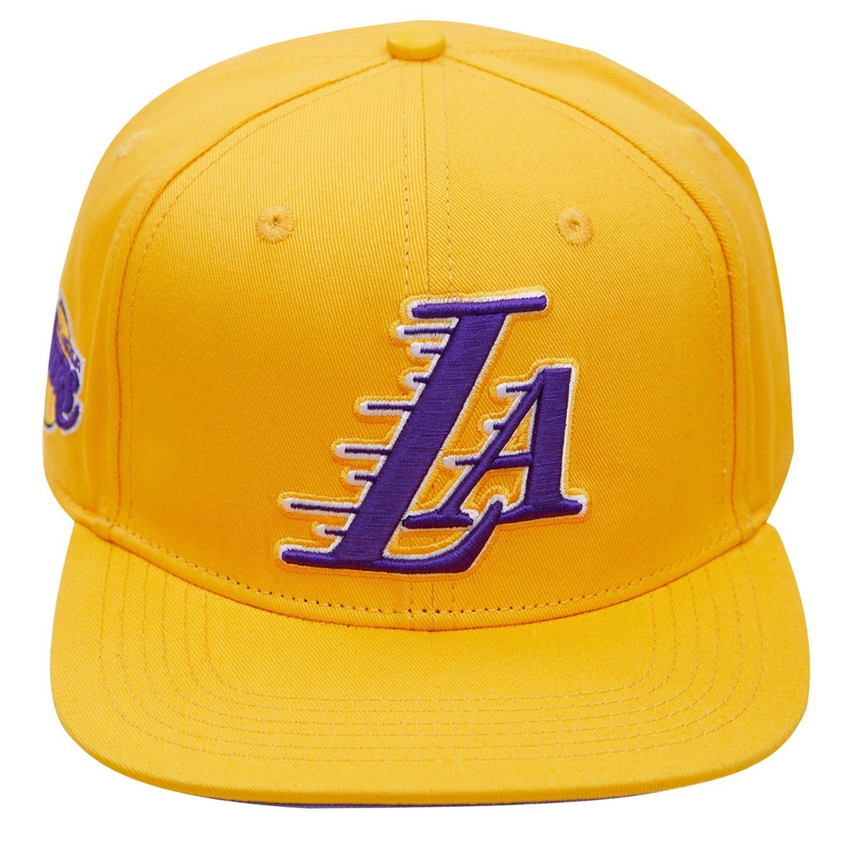 LOS ANGELES LAKERS CLASSIC LOGO SNAPBACK HAT (YELLOW)