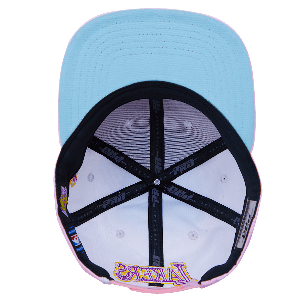 LOS ANGELES LAKERS LOGO SNAPBACK HAT OMBRE (BLUE/WHITE/PINK) – Pro