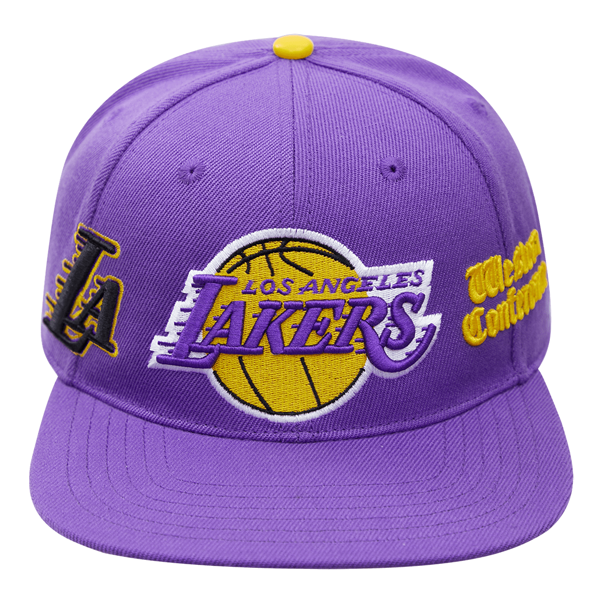 Mitchell & Ness Purple/Gold NBA Los Angeles Lakers Wool 2 Tone Snapback Hat