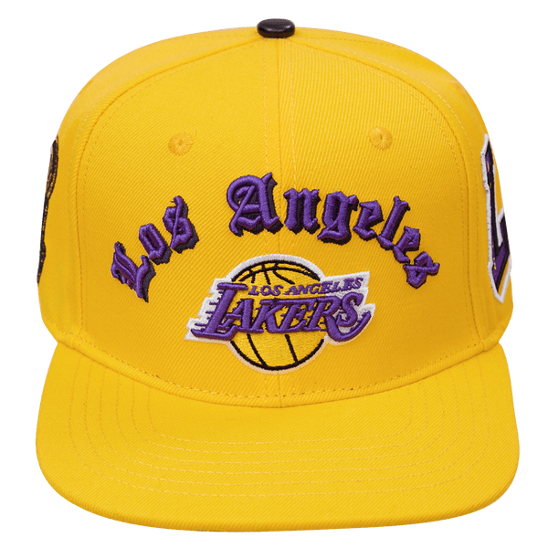 Pro Standard NBA Los Angeles Lakers Logo Adjustable Cap gray yellow