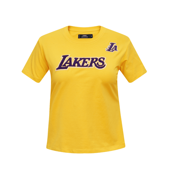 LOS ANGELES LAKERS CLASSIC SJ SLIM FIT TEE (WHITE) – Pro Standard