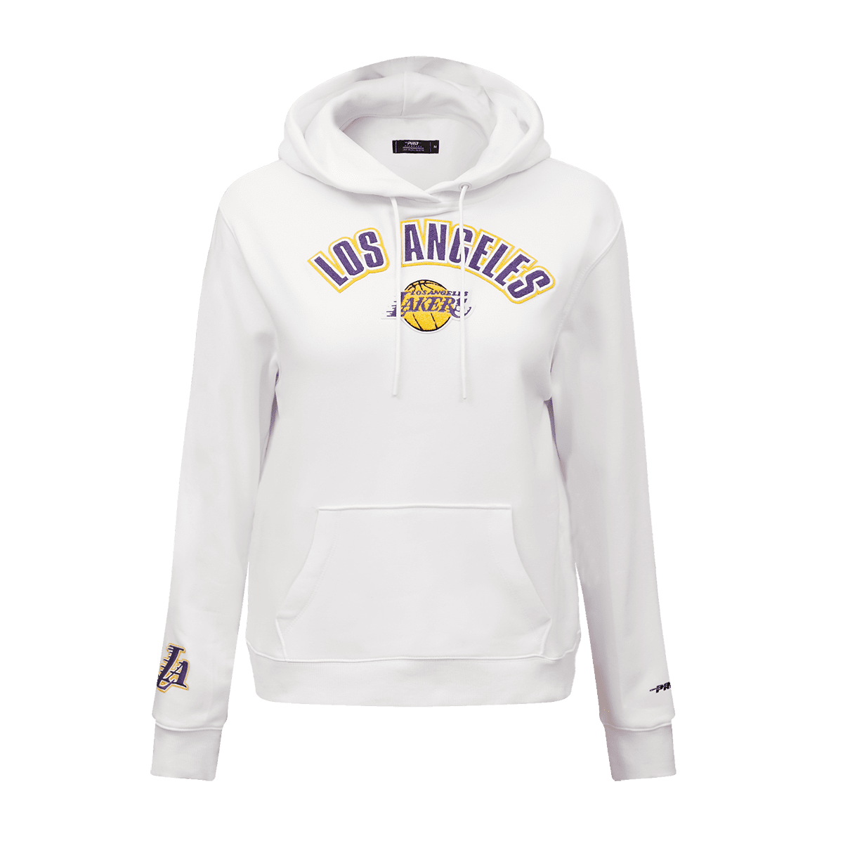 Men's Los Angeles Lakers Pro Standard White Collection Pullover Hoodie