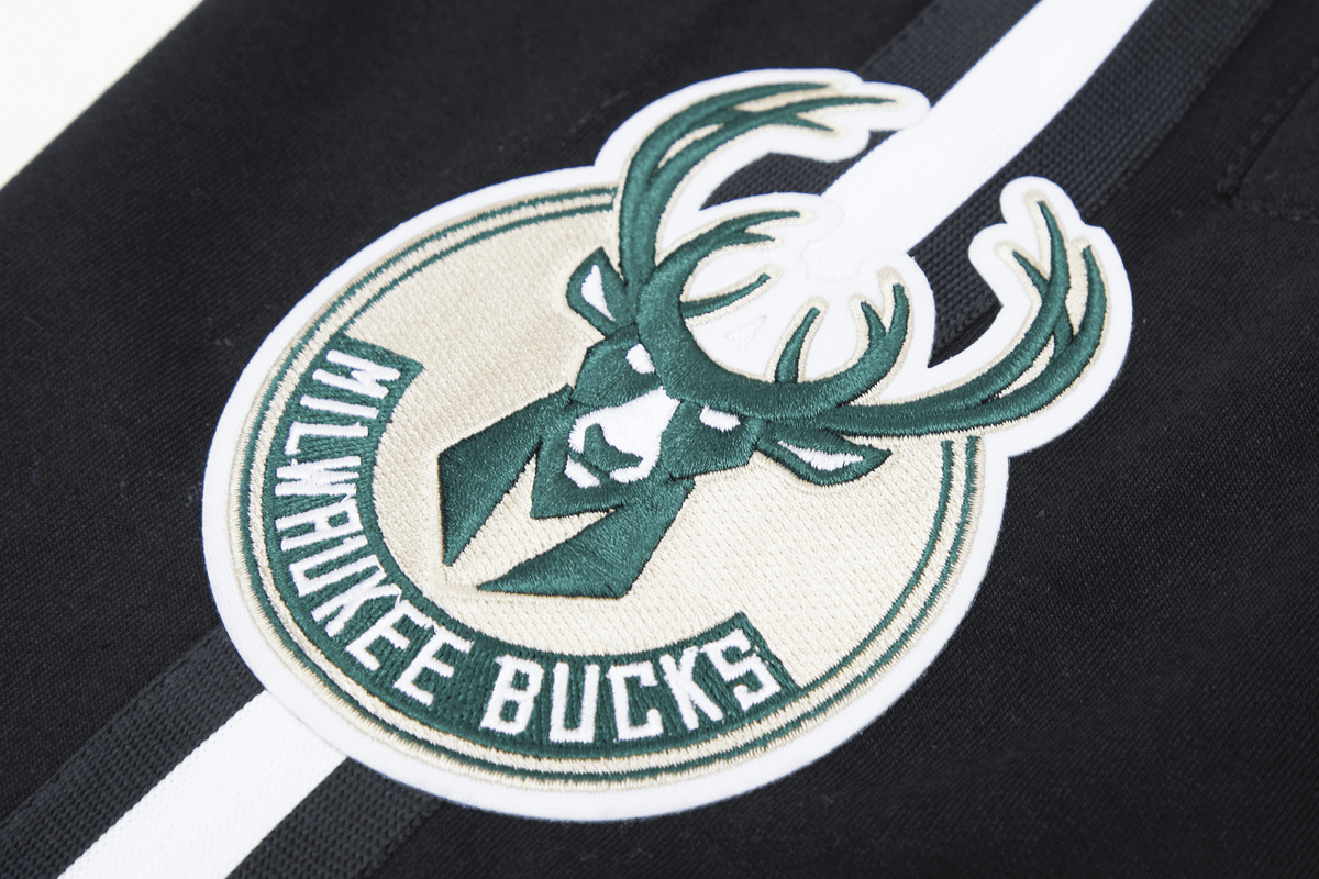 Pro Standard Black NBA Milwaukee Bucks Pro Team Logo Short
