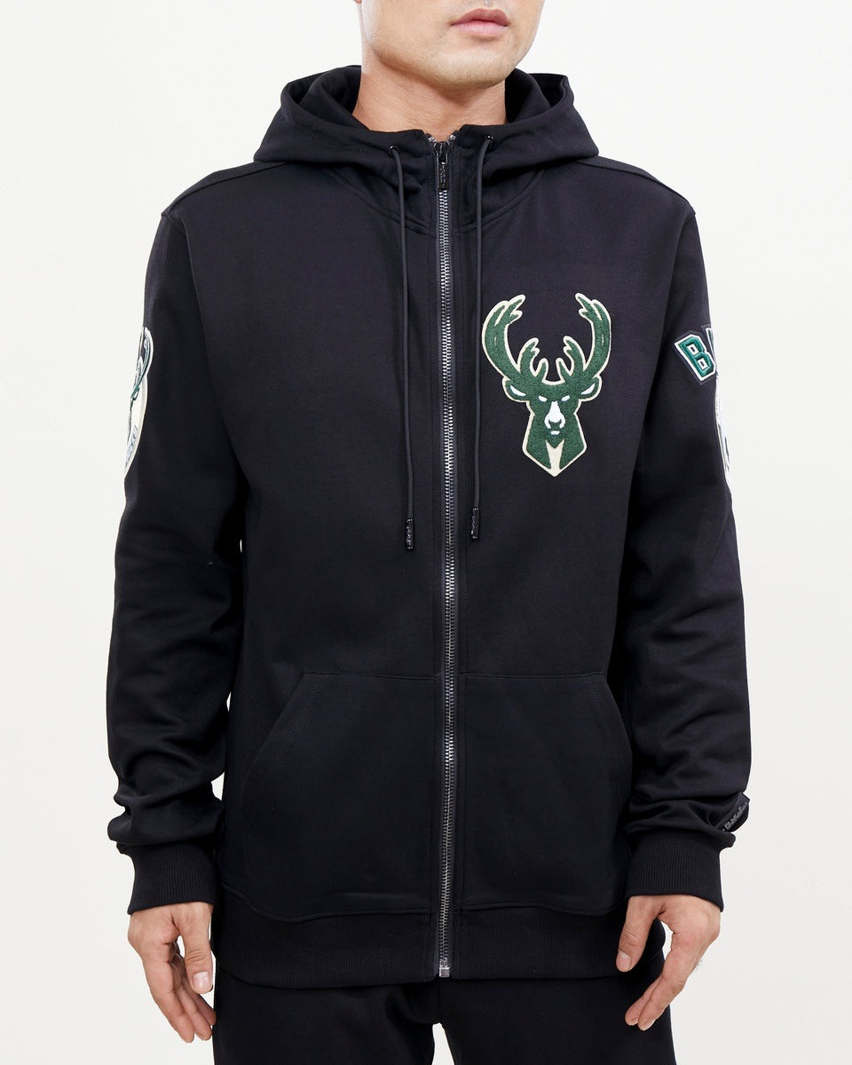 Pro Standard Milwaukee Bucks Retro Classic Hoodie 2XL