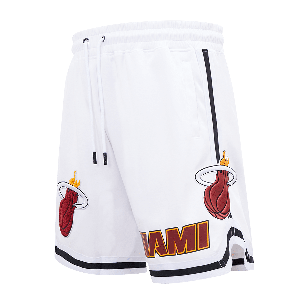 Miami Heat White Shorts - Basketball Shorts Store
