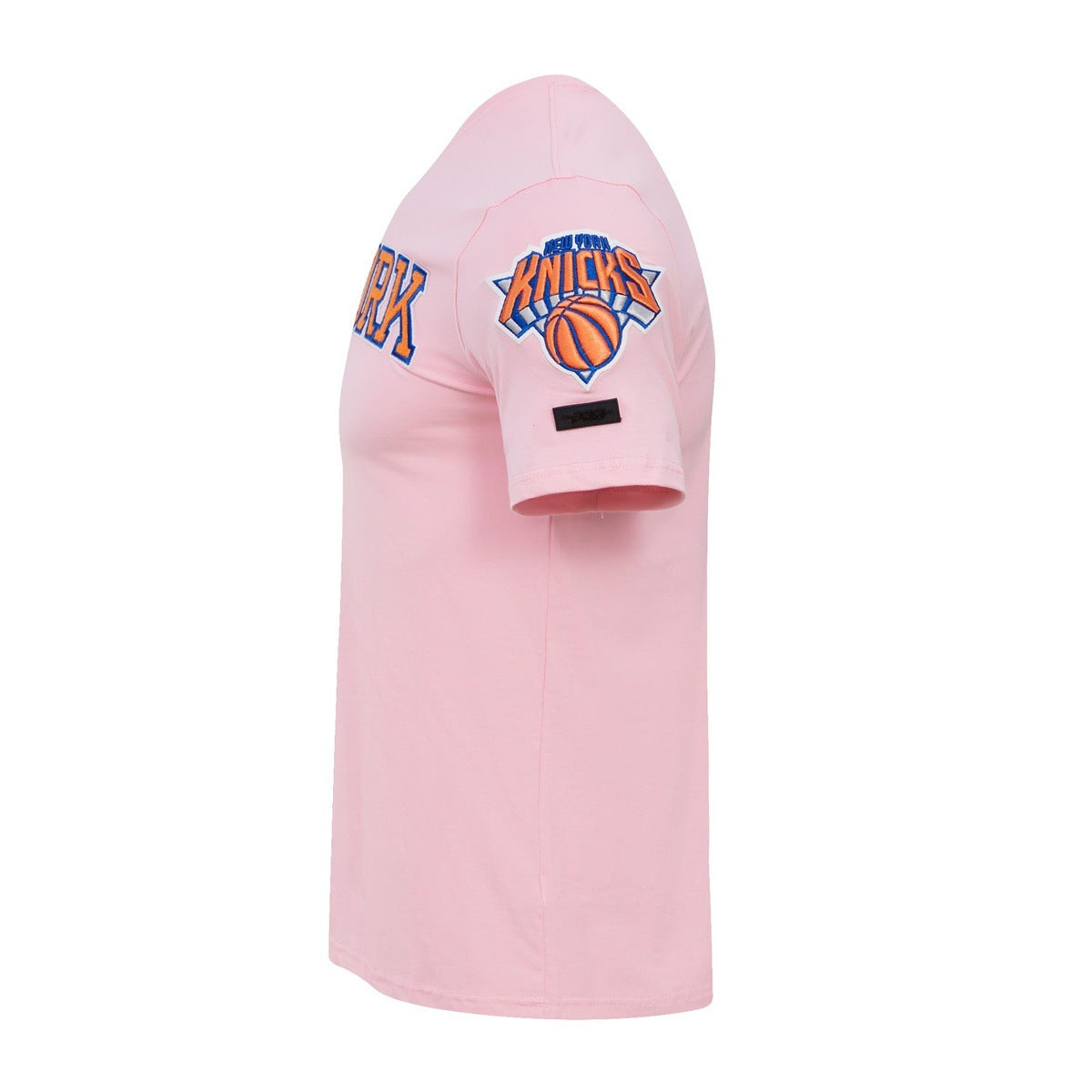 NBA NEW YORK KNICKS CLASSIC CHENILLE MEN'S TEE (PINK)