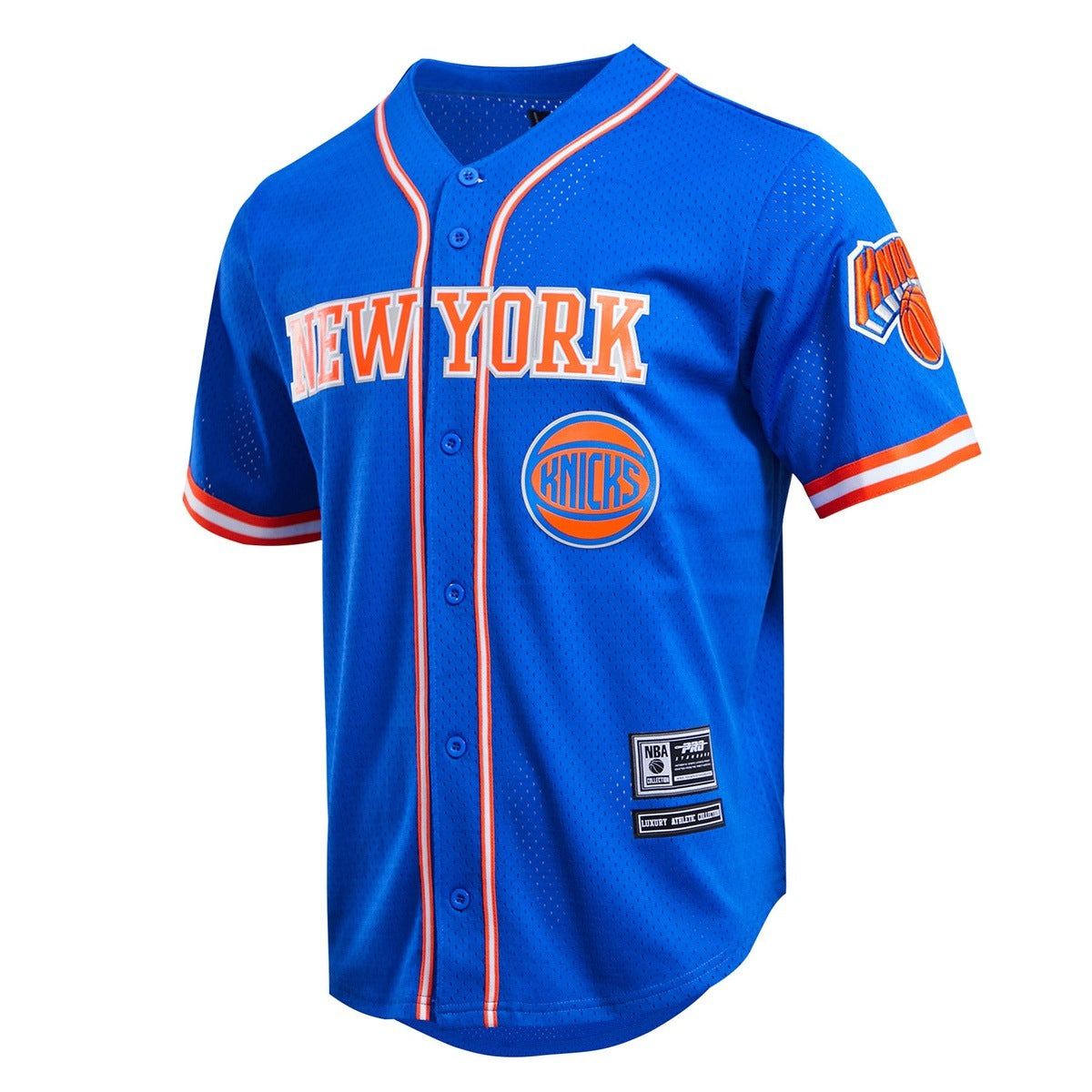 New York Knicks Starter Baseball Jersey - Royal/Orange