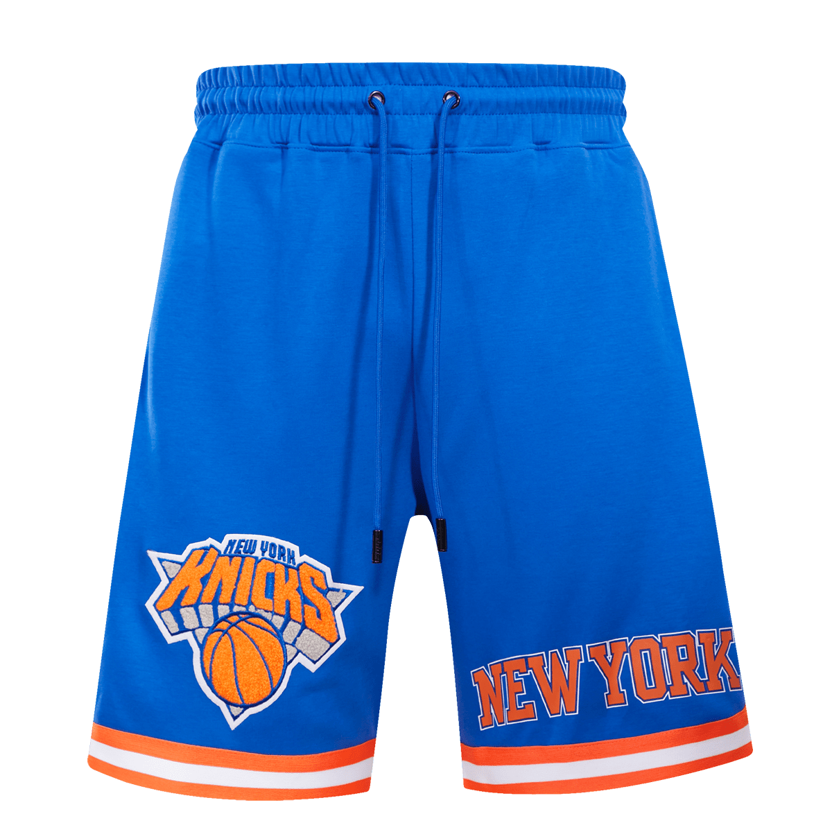 NBA NEW YORK KNICKS CLASSIC CHENILLE MEN'S SHORT (ROYAL BLUE)