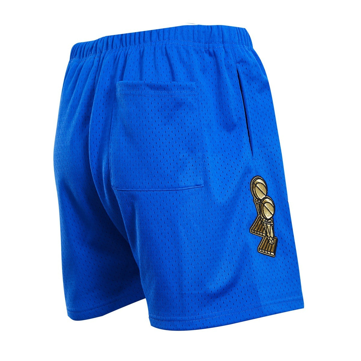 NBA NEW YORK KNICKS LOGO MEN'S MESH SHORT (ROYAL BLUE) – Pro Standard