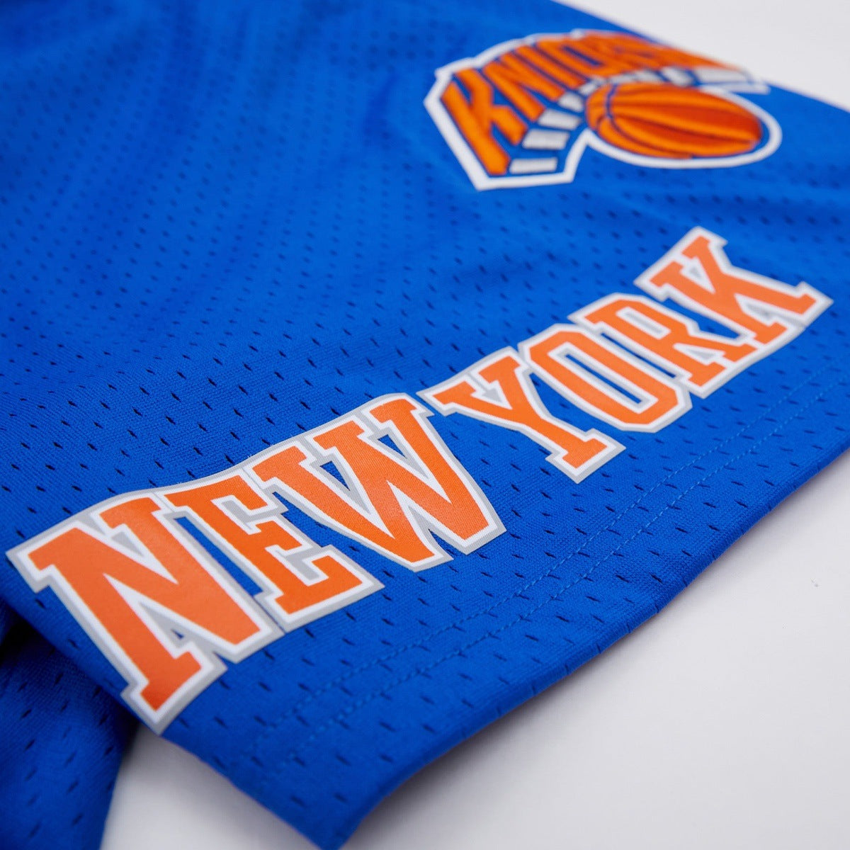 NBA NEW YORK KNICKS LOGO MEN'S MESH SHORT (ROYAL BLUE) – Pro Standard