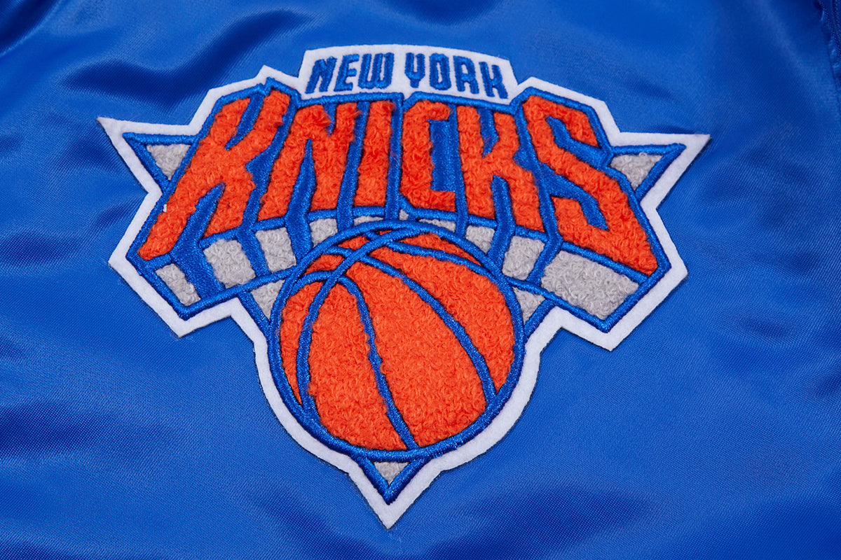 New York Mitchell & Ness Knicks Fan Vintage Royal T-Shirt
