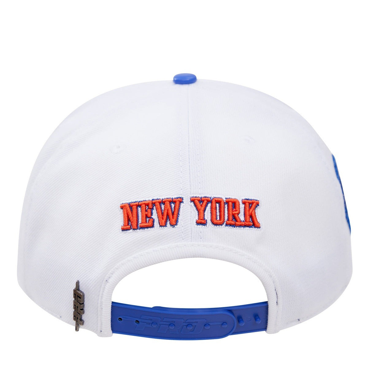 NBA NEW YORK KNICKS CLASSIC LOGO UNISEX SNAPBACK HAT (WHITE) – Pro Standard