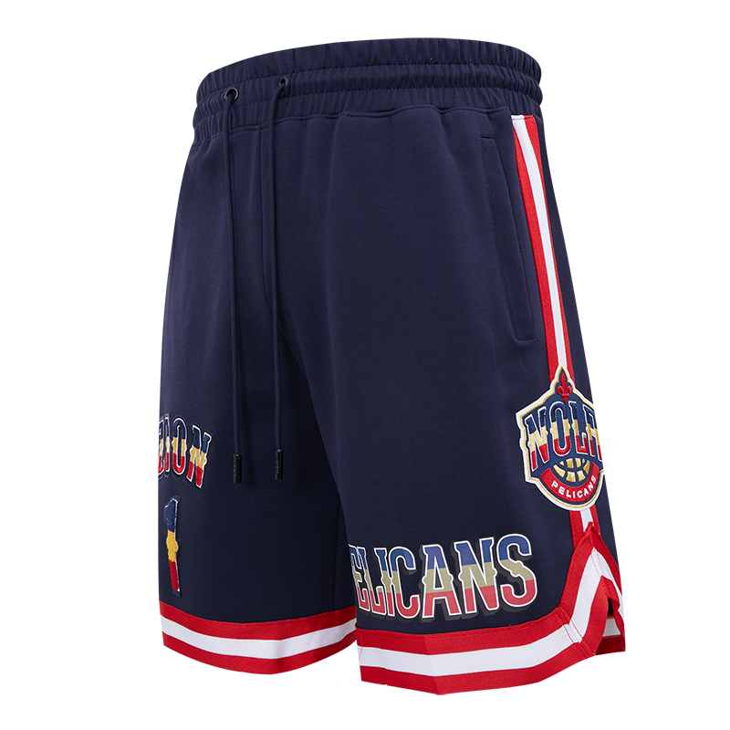 NBA NEW ORLEANS PELICANS ZION PRO TEAM MEN S SHORT MIDNIGHT NAVY
