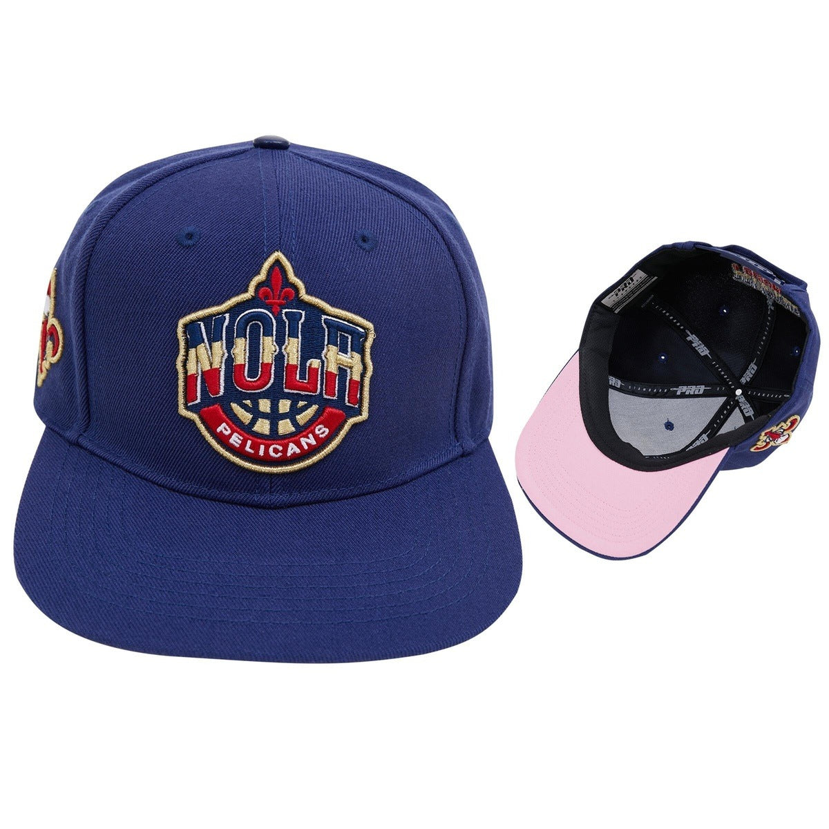 Pro Standard Unisex Atlanta Braves Snapback Hat in Navy