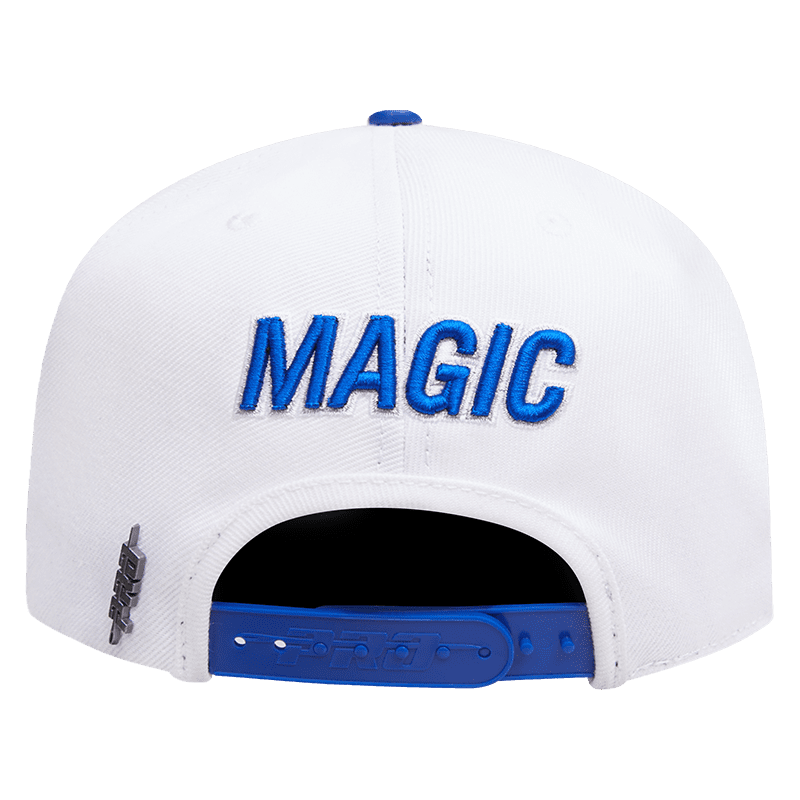 NBA ORLANDO MAGIC CLASSIC LOGO UNISEX SNAPBACK HAT (WHITE) – Pro Standard