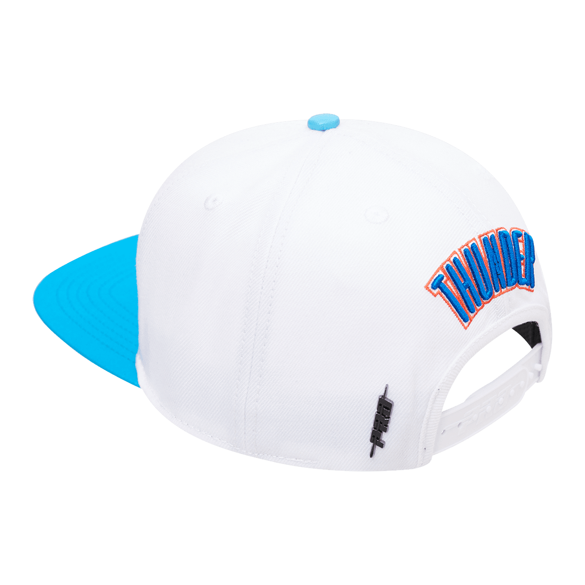 OKLAHOMA CITY THUNDER CLASSIC LOGO SNAPBACK HAT (BLACK)