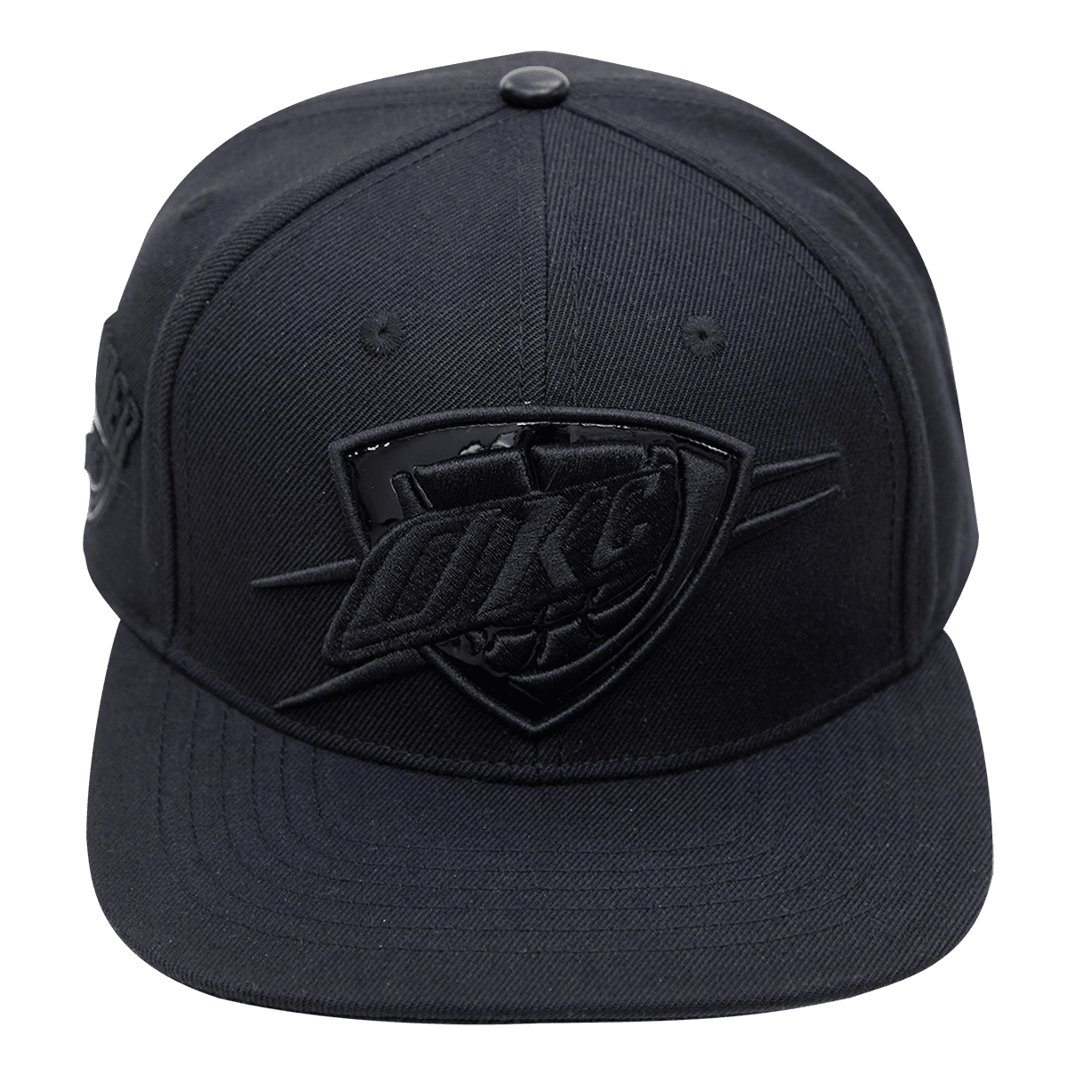 OKLAHOMA CITY THUNDER CLASSIC LOGO SNAPBACK HAT (BLACK) – Pro Standard