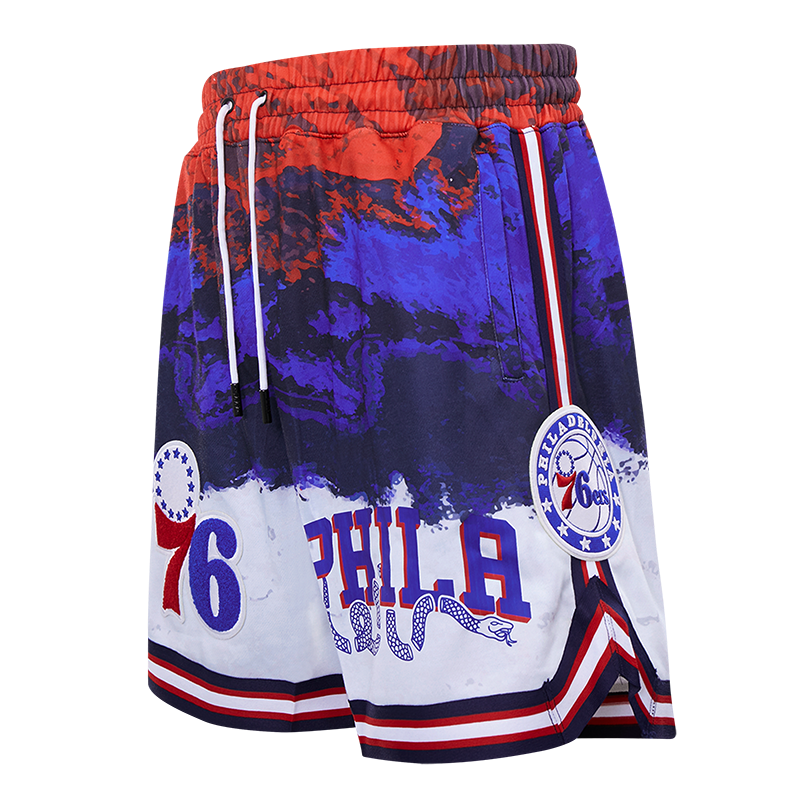 NBA PHILADELPHIA 76ERS LOGO PRO TEAM MEN´S SHORT (RED/WHITE/BLUE)