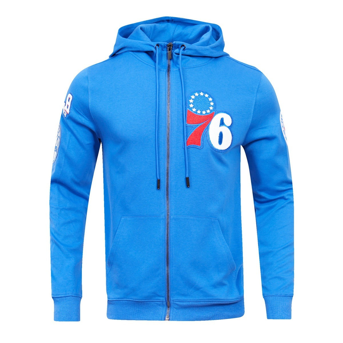 PHILADELPHIA 76ers CHENILLE DK FZ PO HOODIE (ROYAL BLUE) – Standard