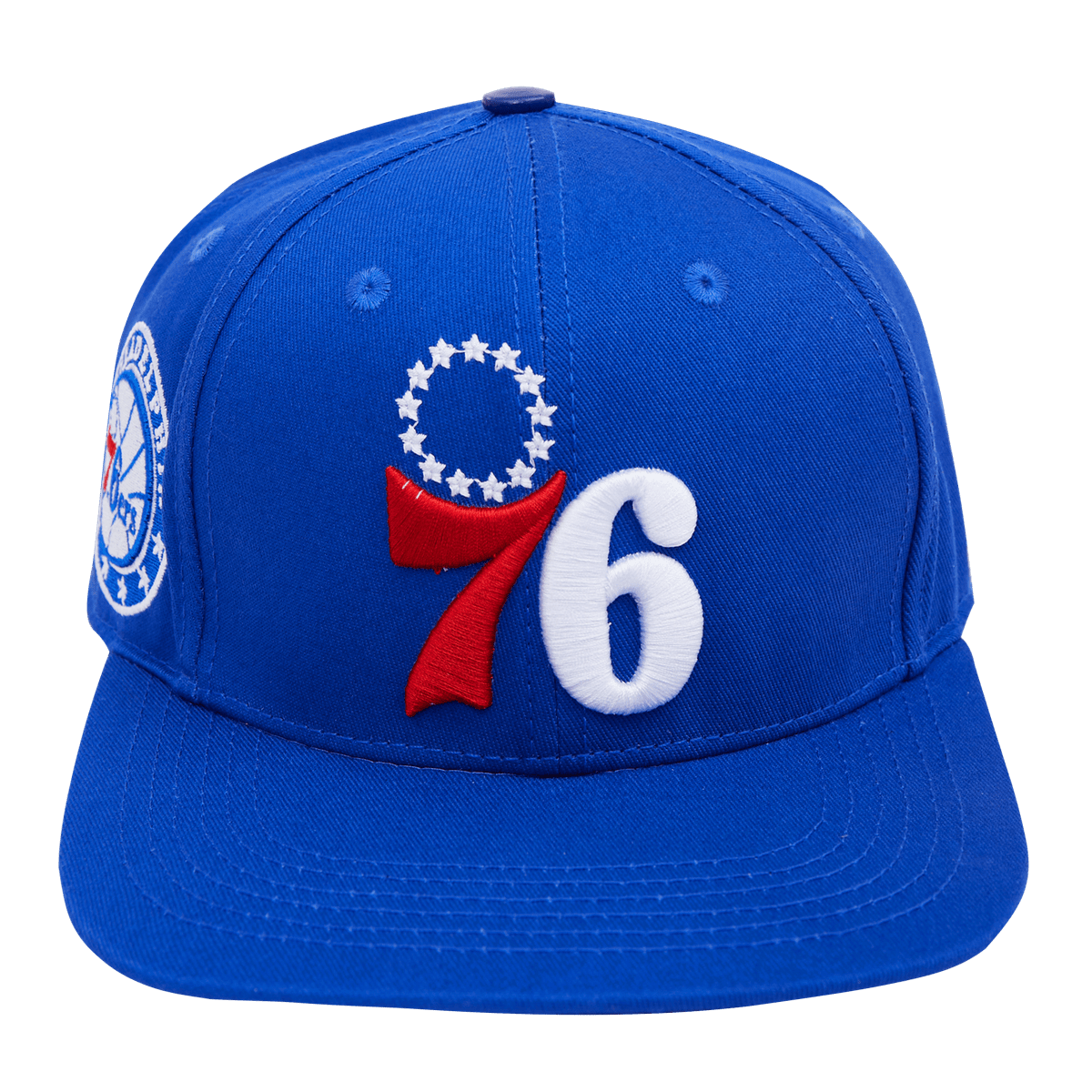 NBA PHILADELPHIA 76ERS CLASSIC LOGO UNISEX SNAPBACK HAT (ROYAL BLUE)