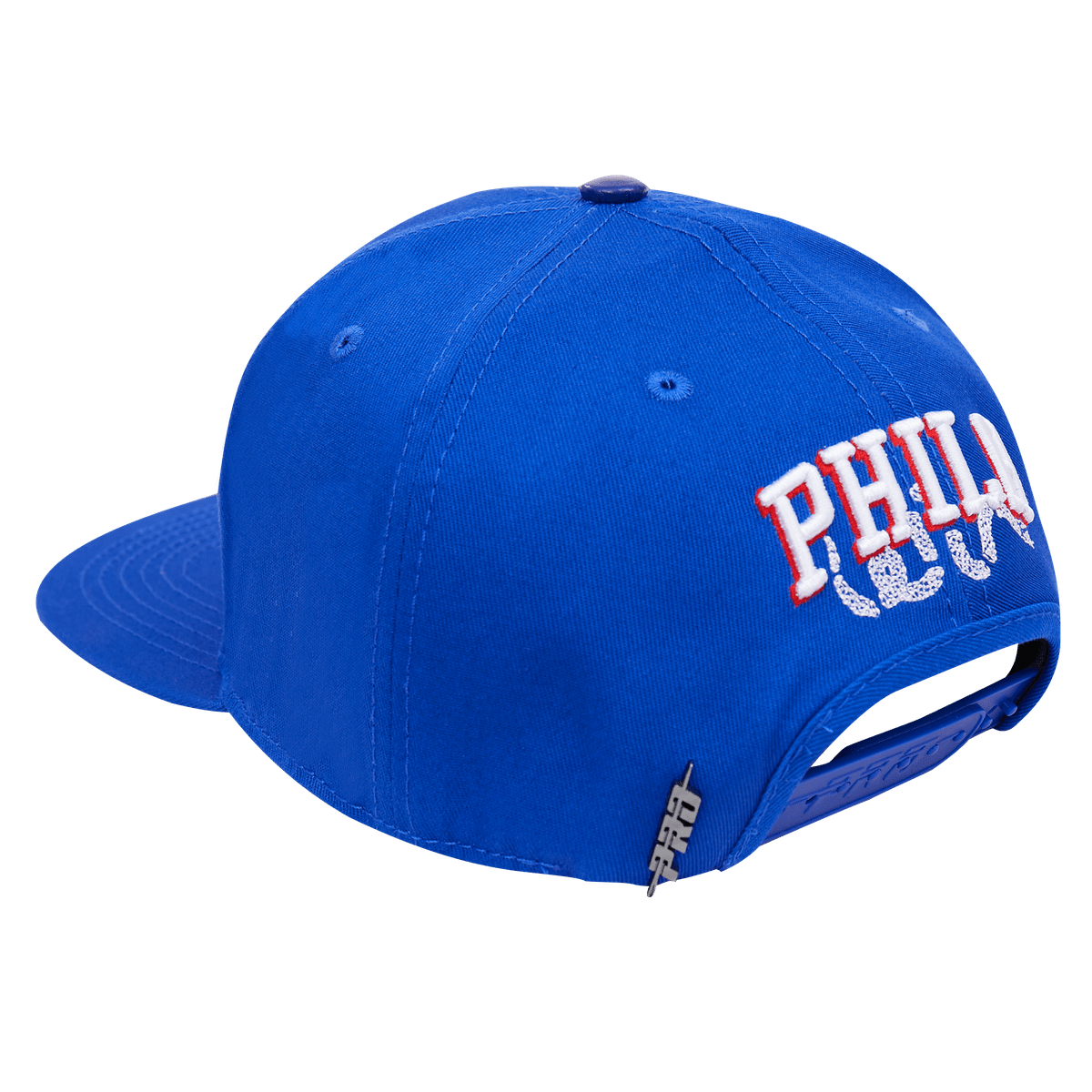 PHILADELPHIA 76ERS CLASSIC LOGO SNAPBACK HAT (UNIVERSITY BLUE
