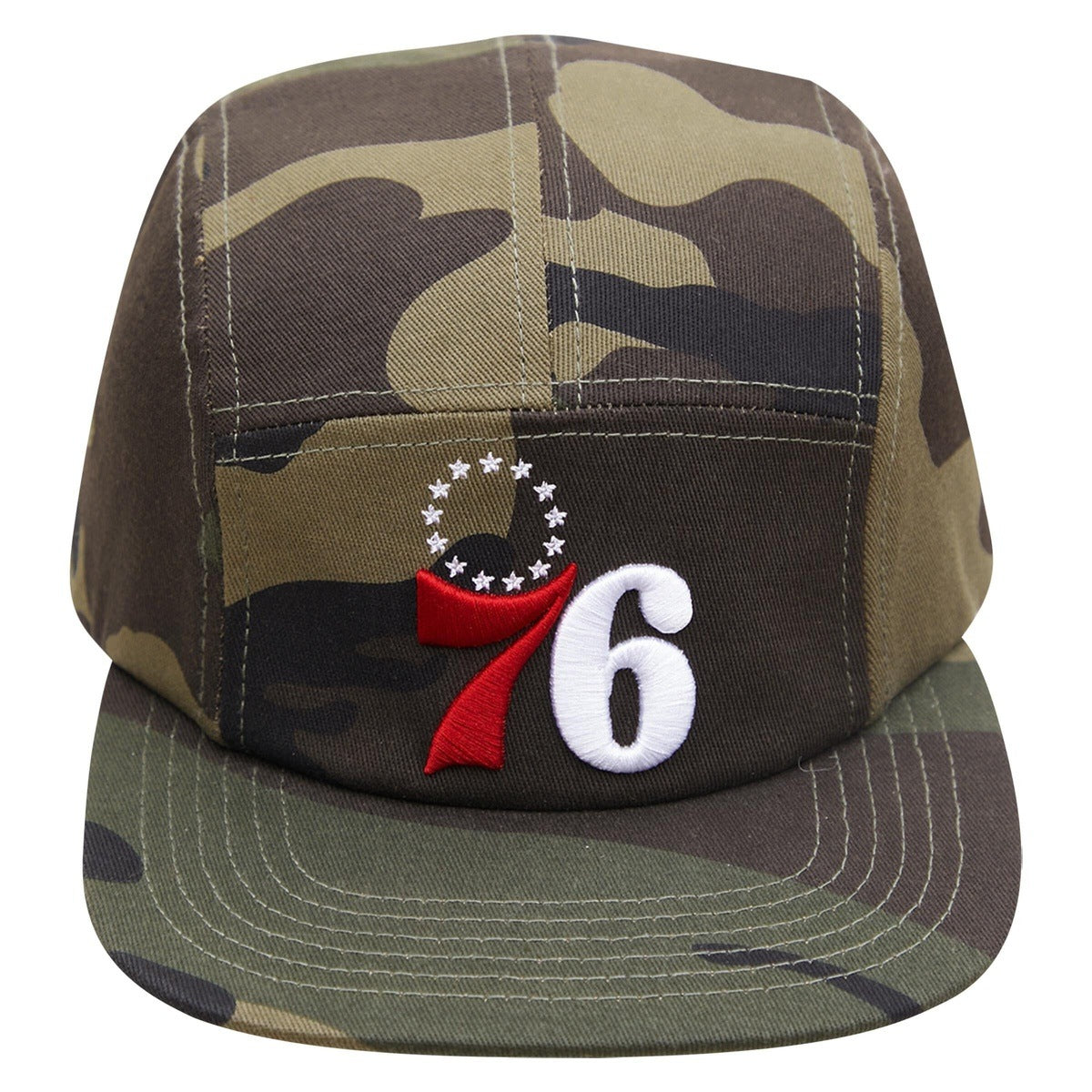 Pro Standard NBA Philadelphia 76ers Triple Black Logo Snapback Hat