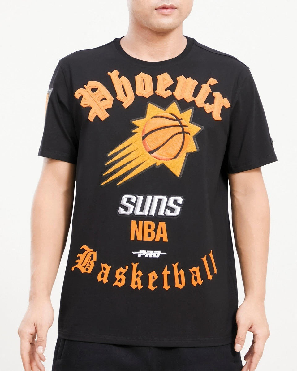 Black Jordan NBA Phoenix Suns Booker #1 T-Shirt