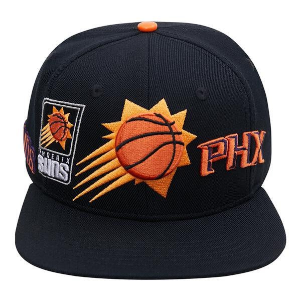 Men's Pro Standard Black Phoenix Suns Mesh Capsule Taping T-Shirt